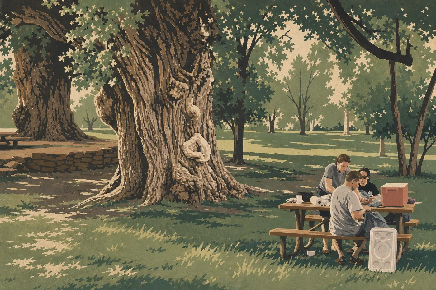 Illustration sérigraphiée :