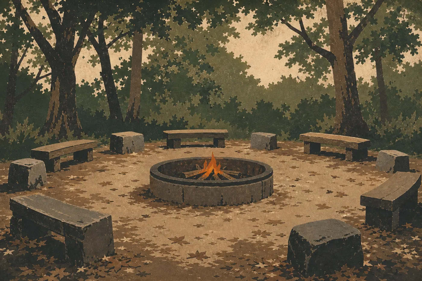 Illustration sérigraphiée :