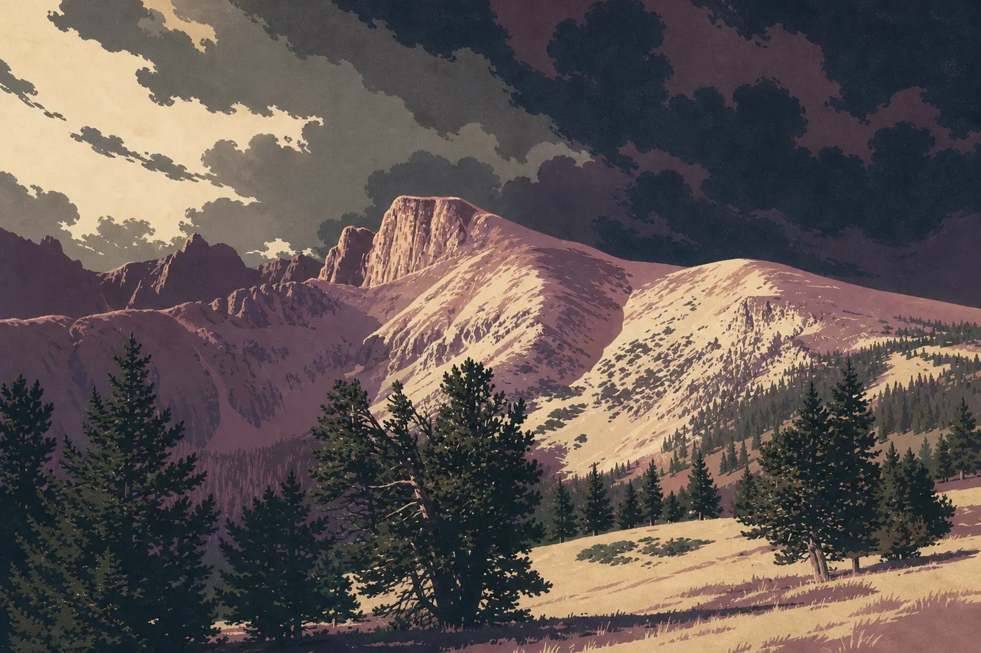 Illustration sérigraphiée :