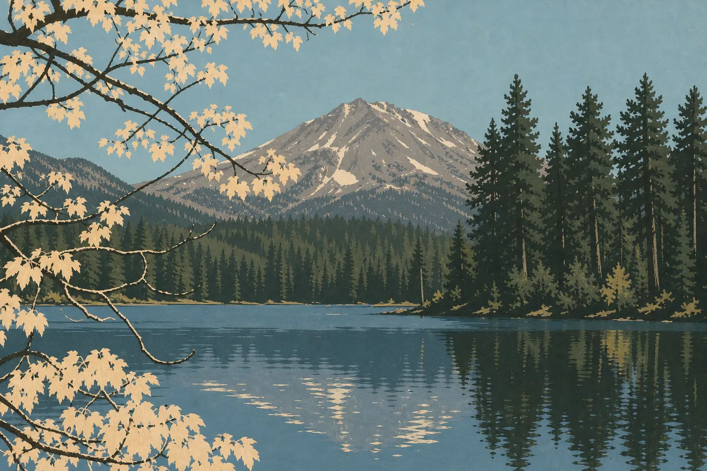 Illustration sérigraphiée : 