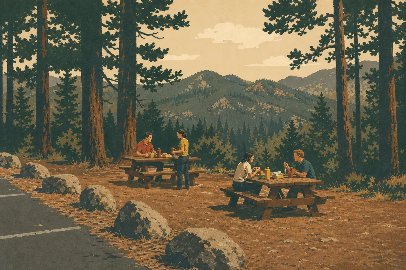 Illustration sérigraphiée :