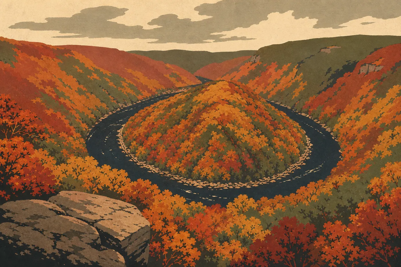 Illustration sérigraphiée : 