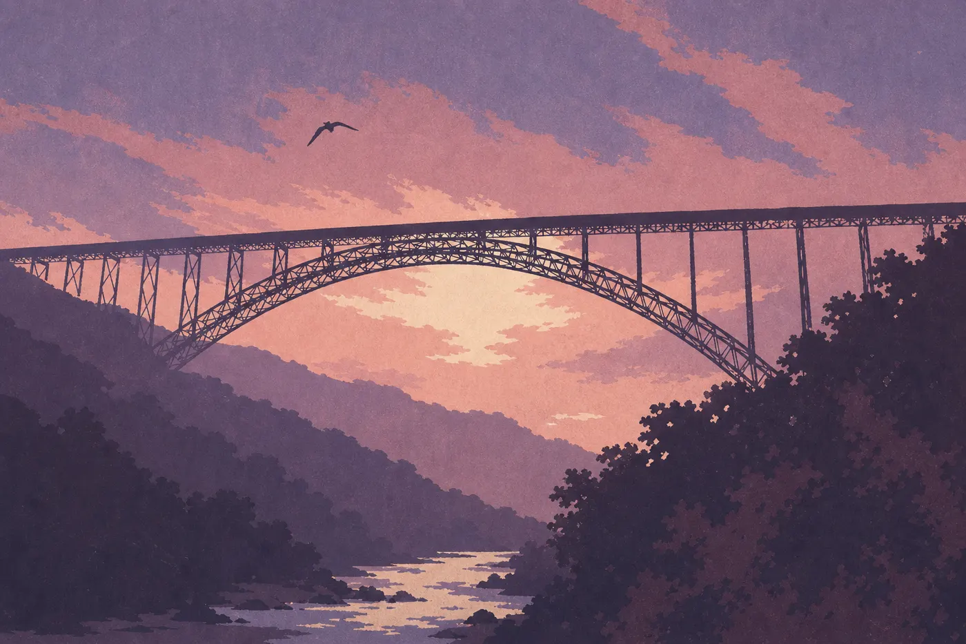 Illustration sérigraphiée : 