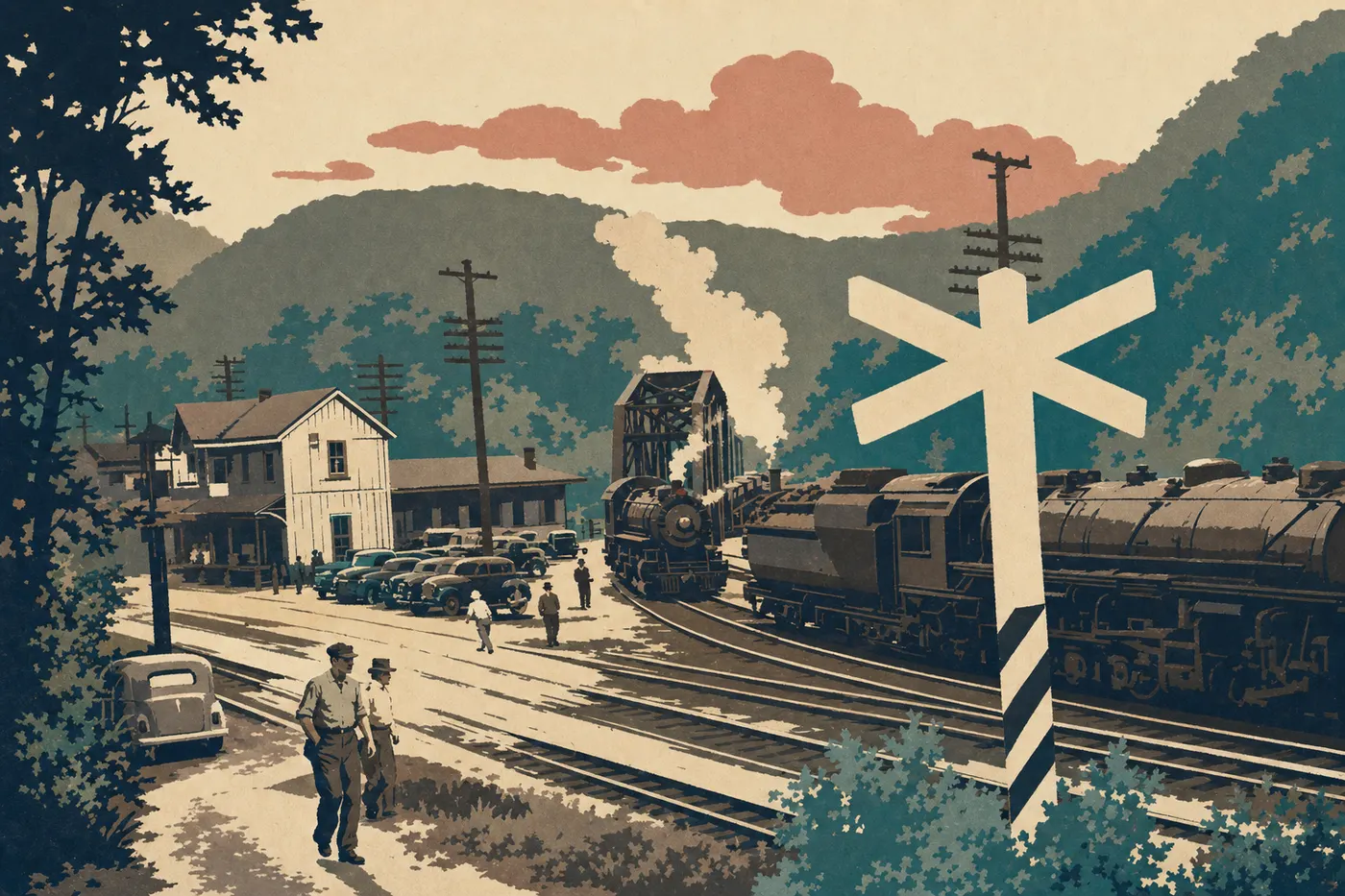 Illustration sérigraphiée :