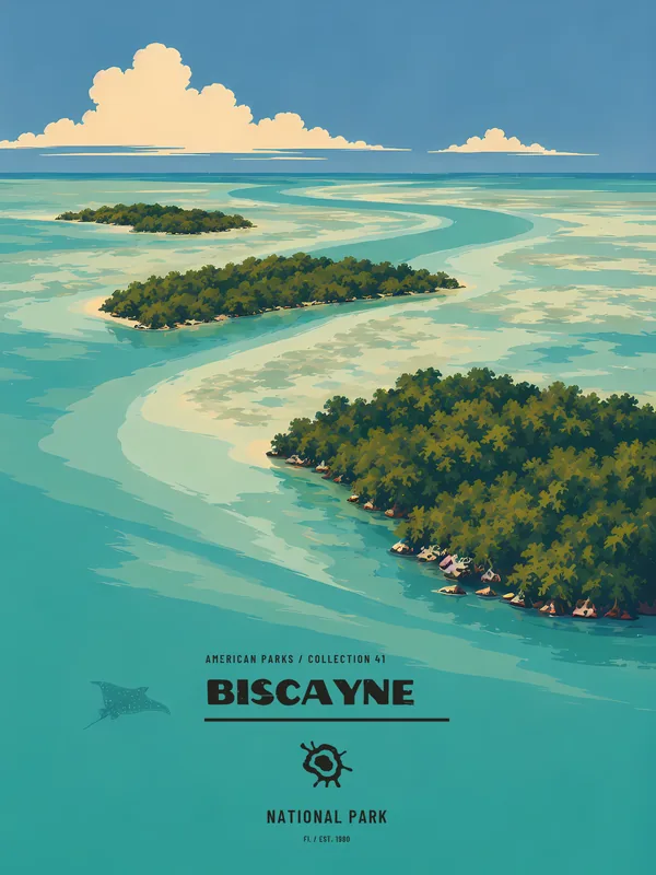 Biscayne National Park Poster