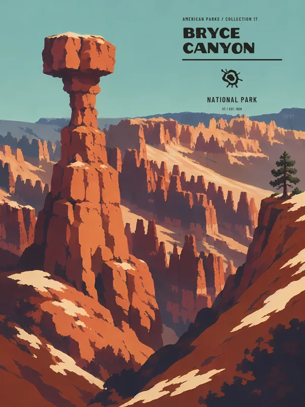 Poster Bryce Canyon National Park