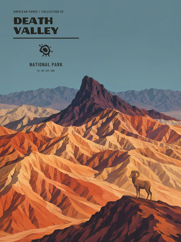 Death Valley National Park Poster