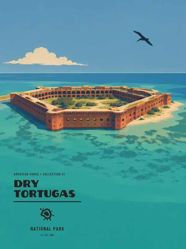 Dry Tortugas National Park Poster