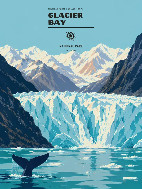 Glacier Bay National Park Poster