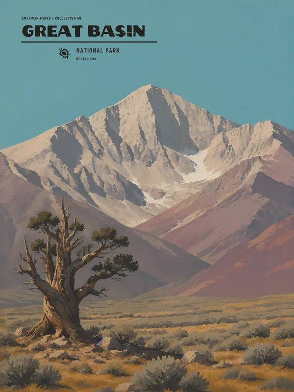 Great Basin National Park Poster