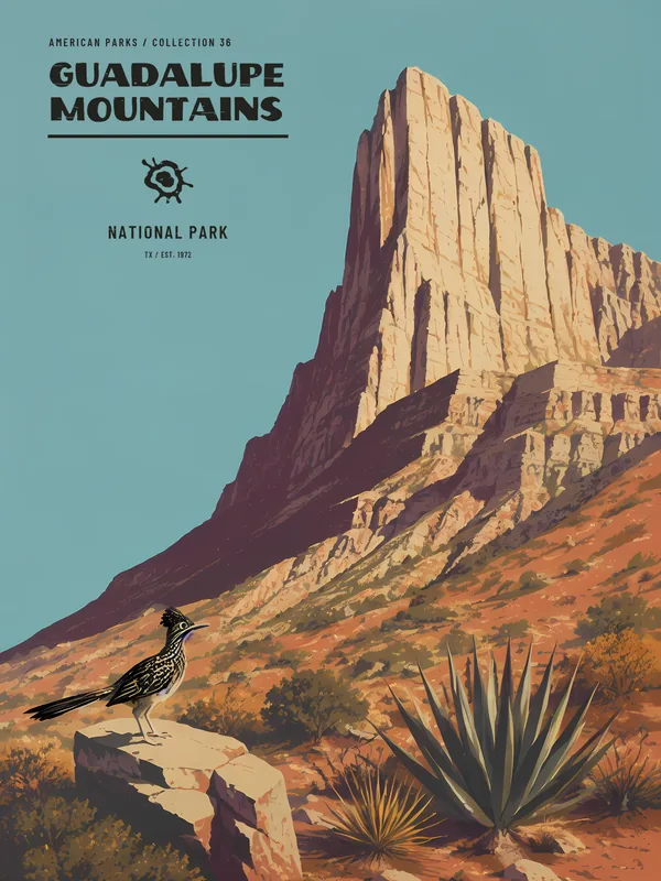 Guadalupe Mountains National Park Poster