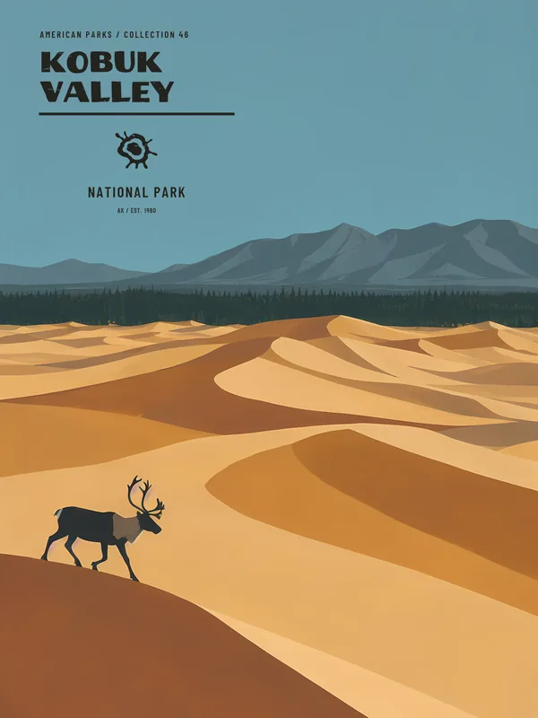 Kobuk Valley National Park Poster