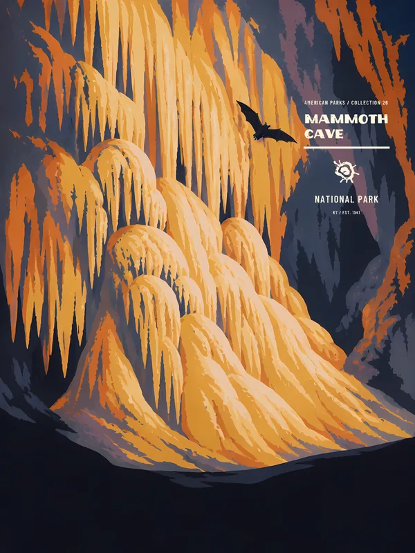 Mammoth Cave National Park Poster