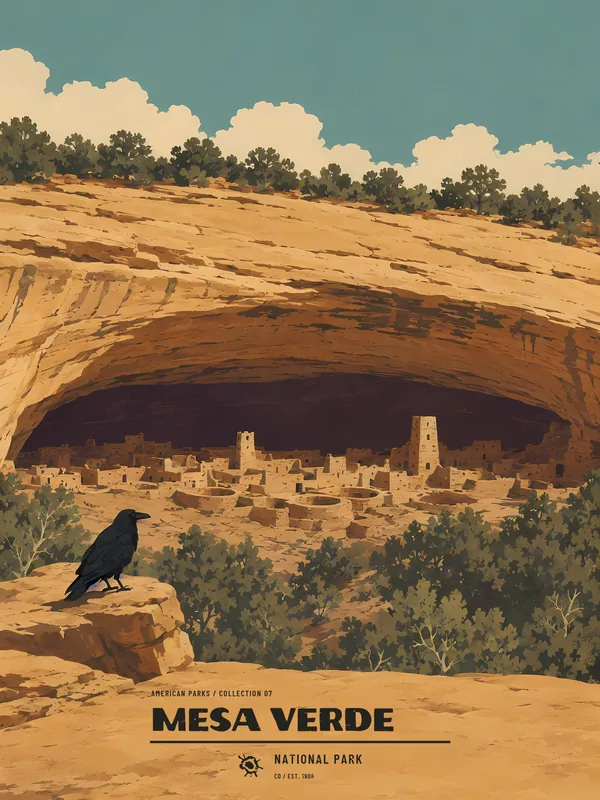 Mesa Verde National Park Poster