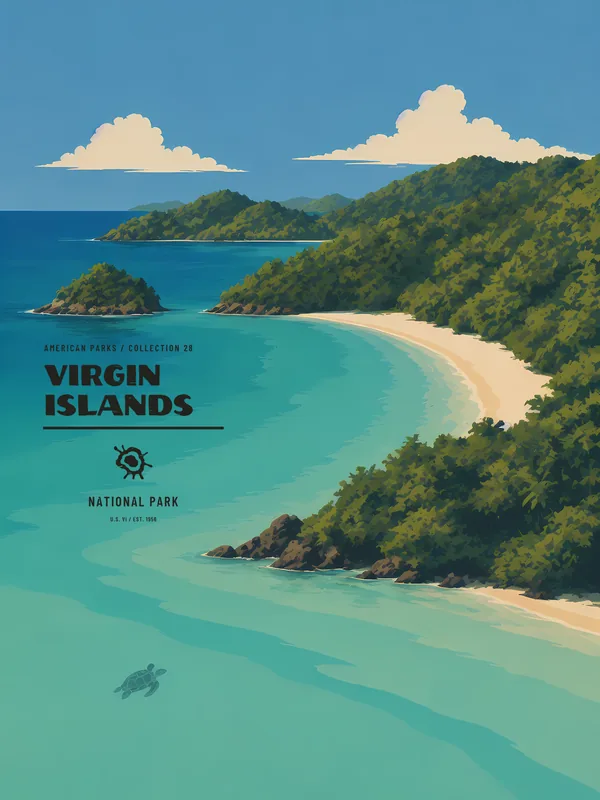 Virgin Islands National Park Poster